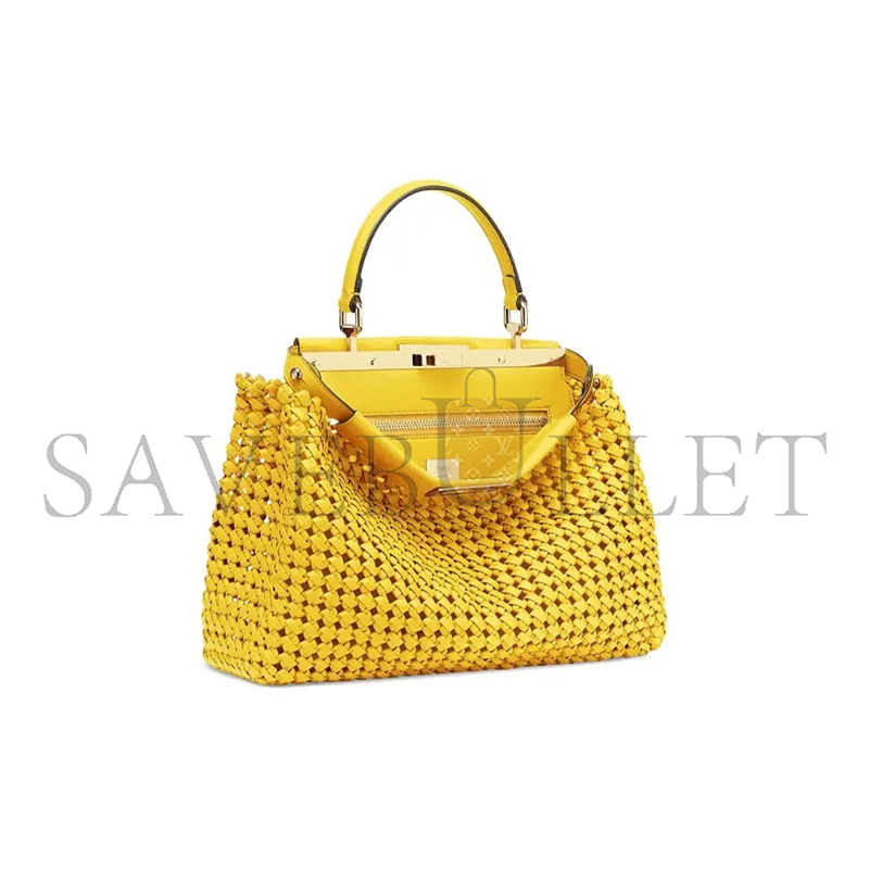 F**di medium woven peekaboo bag 8bn290abhyf192e (33*26*12cm)